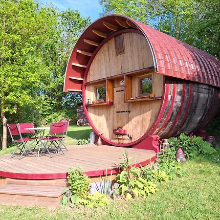 L'Authentique Tonneau A Cidre D'Emma Villa Litteau ภายนอก รูปภาพ