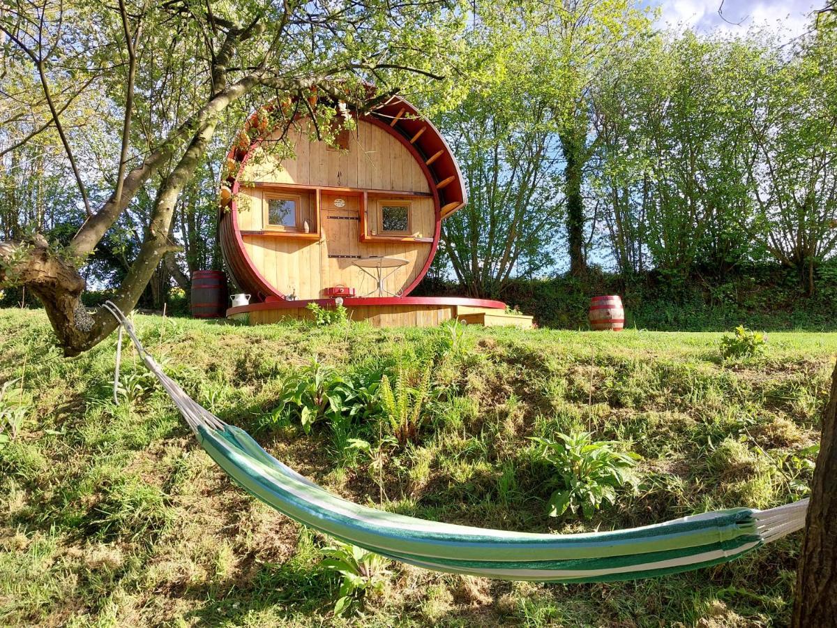 L'Authentique Tonneau A Cidre D'Emma Villa Litteau ภายนอก รูปภาพ