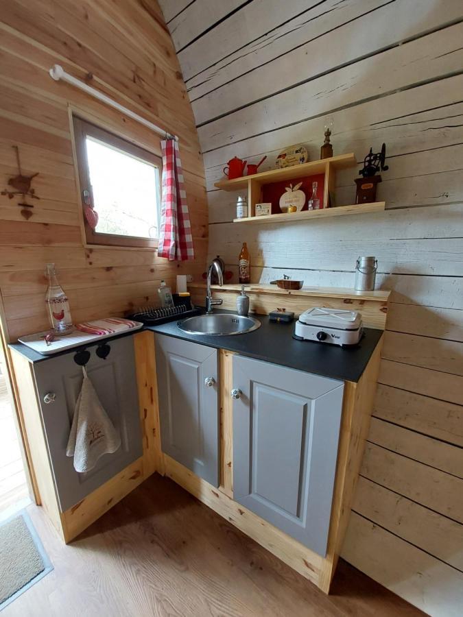 L'Authentique Tonneau A Cidre D'Emma Villa Litteau ภายนอก รูปภาพ